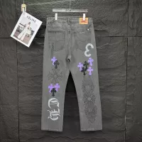 Cheap Chrome Hearts Jeans For Unisex #1350694 Replica Wholesale [$56.00 USD] [ITEM#1350694] on Replica Chrome Hearts Jeans