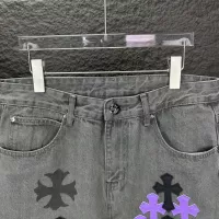 Cheap Chrome Hearts Jeans For Unisex #1350694 Replica Wholesale [$56.00 USD] [ITEM#1350694] on Replica Chrome Hearts Jeans