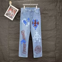 Cheap Chrome Hearts Jeans For Unisex #1350695 Replica Wholesale [$56.00 USD] [ITEM#1350695] on Replica Chrome Hearts Jeans