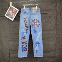 Cheap Chrome Hearts Jeans For Unisex #1350695 Replica Wholesale [$56.00 USD] [ITEM#1350695] on Replica Chrome Hearts Jeans