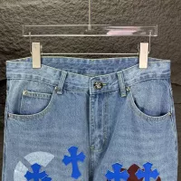 Cheap Chrome Hearts Jeans For Unisex #1350695 Replica Wholesale [$56.00 USD] [ITEM#1350695] on Replica Chrome Hearts Jeans