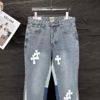 Cheap Chrome Hearts Jeans For Unisex #1350696 Replica Wholesale [$56.00 USD] [ITEM#1350696] on Replica Chrome Hearts Jeans