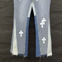 Cheap Chrome Hearts Jeans For Unisex #1350696 Replica Wholesale [$56.00 USD] [ITEM#1350696] on Replica Chrome Hearts Jeans
