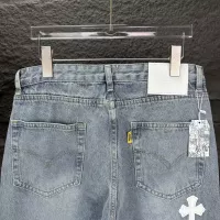 Cheap Chrome Hearts Jeans For Unisex #1350696 Replica Wholesale [$56.00 USD] [ITEM#1350696] on Replica Chrome Hearts Jeans
