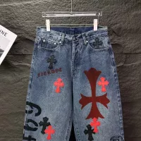 Cheap Chrome Hearts Jeans For Unisex #1350699 Replica Wholesale [$60.00 USD] [ITEM#1350699] on Replica Chrome Hearts Jeans