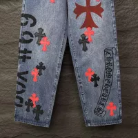 Cheap Chrome Hearts Jeans For Unisex #1350699 Replica Wholesale [$60.00 USD] [ITEM#1350699] on Replica Chrome Hearts Jeans