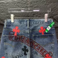 Cheap Chrome Hearts Jeans For Unisex #1350699 Replica Wholesale [$60.00 USD] [ITEM#1350699] on Replica Chrome Hearts Jeans