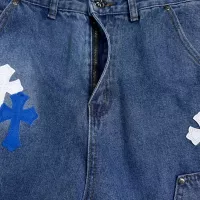 Cheap Chrome Hearts Jeans For Unisex #1350701 Replica Wholesale [$60.00 USD] [ITEM#1350701] on Replica Chrome Hearts Jeans