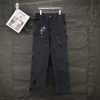 Cheap Chrome Hearts Jeans For Unisex #1350702 Replica Wholesale [$60.00 USD] [ITEM#1350702] on Replica Chrome Hearts Jeans
