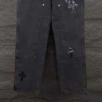 Cheap Chrome Hearts Jeans For Unisex #1350702 Replica Wholesale [$60.00 USD] [ITEM#1350702] on Replica Chrome Hearts Jeans