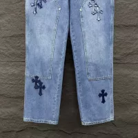 Cheap Chrome Hearts Jeans For Unisex #1350703 Replica Wholesale [$60.00 USD] [ITEM#1350703] on Replica Chrome Hearts Jeans