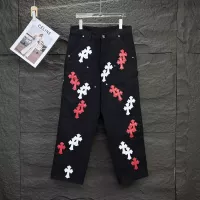 Cheap Chrome Hearts Jeans For Unisex #1350704 Replica Wholesale [$64.00 USD] [ITEM#1350704] on Replica Chrome Hearts Jeans