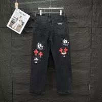 Cheap Chrome Hearts Jeans For Unisex #1350707 Replica Wholesale [$64.00 USD] [ITEM#1350707] on Replica Chrome Hearts Jeans