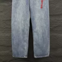 Cheap Balenciaga Jeans For Unisex #1350714 Replica Wholesale [$56.00 USD] [ITEM#1350714] on Replica Balenciaga Jeans