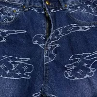 Cheap Louis Vuitton LV Jeans For Unisex #1350721 Replica Wholesale [$56.00 USD] [ITEM#1350721] on Replica Louis Vuitton LV Jeans