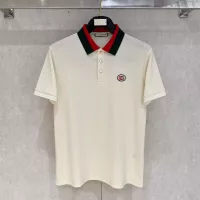 Cheap Gucci T-Shirts Short Sleeved For Men #1350730 Replica Wholesale [$76.00 USD] [ITEM#1350730] on Replica Gucci T-Shirts