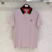 Cheap Gucci T-Shirts Short Sleeved For Men #1350731 Replica Wholesale [$76.00 USD] [ITEM#1350731] on Replica Gucci T-Shirts