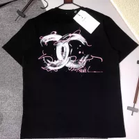Cheap Chanel T-Shirts Short Sleeved For Unisex #1350752 Replica Wholesale [$42.00 USD] [ITEM#1350752] on Replica Chanel T-Shirts