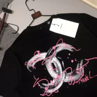 Cheap Chanel T-Shirts Short Sleeved For Unisex #1350752 Replica Wholesale [$42.00 USD] [ITEM#1350752] on Replica Chanel T-Shirts