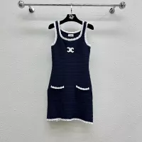 Cheap Celine Dresses Sleeveless For Women #1350848 Replica Wholesale [$92.00 USD] [ITEM#1350848] on Replica Celine Dresses
