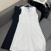 Cheap Prada Dresses Sleeveless For Women #1350851 Replica Wholesale [$100.00 USD] [ITEM#1350851] on Replica Prada Dresses