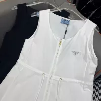 Cheap Prada Dresses Sleeveless For Women #1350851 Replica Wholesale [$100.00 USD] [ITEM#1350851] on Replica Prada Dresses