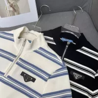 Cheap Prada Tracksuits Short Sleeved For Women #1350854 Replica Wholesale [$100.00 USD] [ITEM#1350854] on Replica Prada Tracksuits