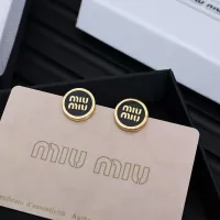 Cheap MIU MIU Earrings For Women #1350884 Replica Wholesale [$27.00 USD] [ITEM#1350884] on Replica MIU MIU Earrings