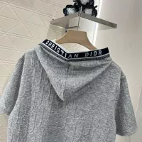 Cheap Christian Dior Tracksuits Short Sleeved For Women #1350891 Replica Wholesale [$72.00 USD] [ITEM#1350891] on Replica Christian Dior Tracksuits