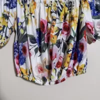 Cheap Dolce &amp; Gabbana D&amp;G Tracksuits Short Sleeved For Women #1350895 Replica Wholesale [$102.00 USD] [ITEM#1350895] on Replica Dolce &amp; Gabbana D&amp;G Tracksuits
