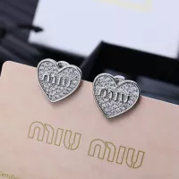 Cheap MIU MIU Earrings For Women #1350896 Replica Wholesale [$27.00 USD] [ITEM#1350896] on Replica MIU MIU Earrings