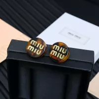 Cheap MIU MIU Earrings For Women #1350899 Replica Wholesale [$29.00 USD] [ITEM#1350899] on Replica MIU MIU Earrings