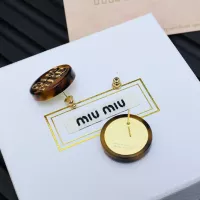 Cheap MIU MIU Earrings For Women #1350899 Replica Wholesale [$29.00 USD] [ITEM#1350899] on Replica MIU MIU Earrings