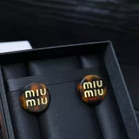 Cheap MIU MIU Earrings For Women #1350899 Replica Wholesale [$29.00 USD] [ITEM#1350899] on Replica MIU MIU Earrings