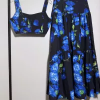 Cheap Dolce &amp; Gabbana D&amp;G Tracksuits Sleeveless For Women #1350900 Replica Wholesale [$105.00 USD] [ITEM#1350900] on Replica Dolce &amp; Gabbana D&amp;G Tracksuits
