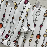 Cheap Louis Vuitton LV Tracksuits Short Sleeved For Women #1350904 Replica Wholesale [$155.00 USD] [ITEM#1350904] on Replica Louis Vuitton LV Tracksuits