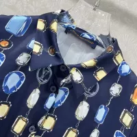 Cheap Louis Vuitton LV Tracksuits Short Sleeved For Women #1350905 Replica Wholesale [$155.00 USD] [ITEM#1350905] on Replica Louis Vuitton LV Tracksuits