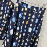 Cheap Louis Vuitton LV Tracksuits Short Sleeved For Women #1350905 Replica Wholesale [$155.00 USD] [ITEM#1350905] on Replica Louis Vuitton LV Tracksuits