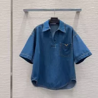 Cheap Valentino Tracksuits Short Sleeved For Women #1350906 Replica Wholesale [$85.00 USD] [ITEM#1350906] on Replica Valentino Tracksuits