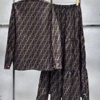 Cheap Fendi Tracksuits Long Sleeved For Women #1350915 Replica Wholesale [$92.00 USD] [ITEM#1350915] on Replica Fendi Tracksuits