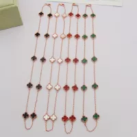 Cheap Van Cleef &amp; Arpels Necklaces For Women #1350924 Replica Wholesale [$39.00 USD] [ITEM#1350924] on Replica Van Cleef &amp; Arpels Necklaces