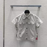 Cheap Christian Dior Tracksuits Short Sleeved For Women #1350951 Replica Wholesale [$92.00 USD] [ITEM#1350951] on Replica Christian Dior Tracksuits