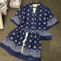 Cheap MIU MIU Tracksuits Short Sleeved For Women #1350970 Replica Wholesale [$80.00 USD] [ITEM#1350970] on Replica MIU MIU Tracksuits