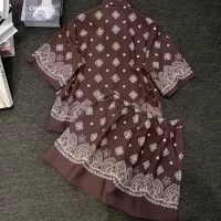 Cheap MIU MIU Tracksuits Short Sleeved For Women #1350971 Replica Wholesale [$80.00 USD] [ITEM#1350971] on Replica MIU MIU Tracksuits