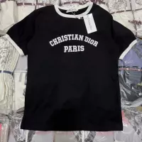 Cheap Christian Dior T-Shirts Short Sleeved For Women #1351046 Replica Wholesale [$48.00 USD] [ITEM#1351046] on Replica Christian Dior T-Shirts