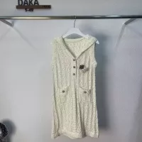 Cheap Chanel Dresses Sleeveless For Women #1351070 Replica Wholesale [$80.00 USD] [ITEM#1351070] on Replica Chanel Dresses