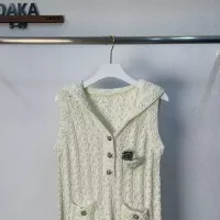 Cheap Chanel Dresses Sleeveless For Women #1351070 Replica Wholesale [$80.00 USD] [ITEM#1351070] on Replica Chanel Dresses