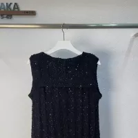 Cheap Chanel Dresses Sleeveless For Women #1351071 Replica Wholesale [$80.00 USD] [ITEM#1351071] on Replica Chanel Dresses