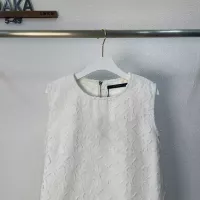 Cheap Louis Vuitton LV Dresses Sleeveless For Women #1351075 Replica Wholesale [$72.00 USD] [ITEM#1351075] on Replica Louis Vuitton LV Dresses