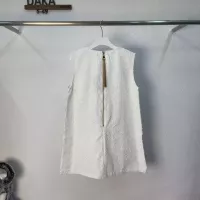 Cheap Louis Vuitton LV Dresses Sleeveless For Women #1351075 Replica Wholesale [$72.00 USD] [ITEM#1351075] on Replica Louis Vuitton LV Dresses